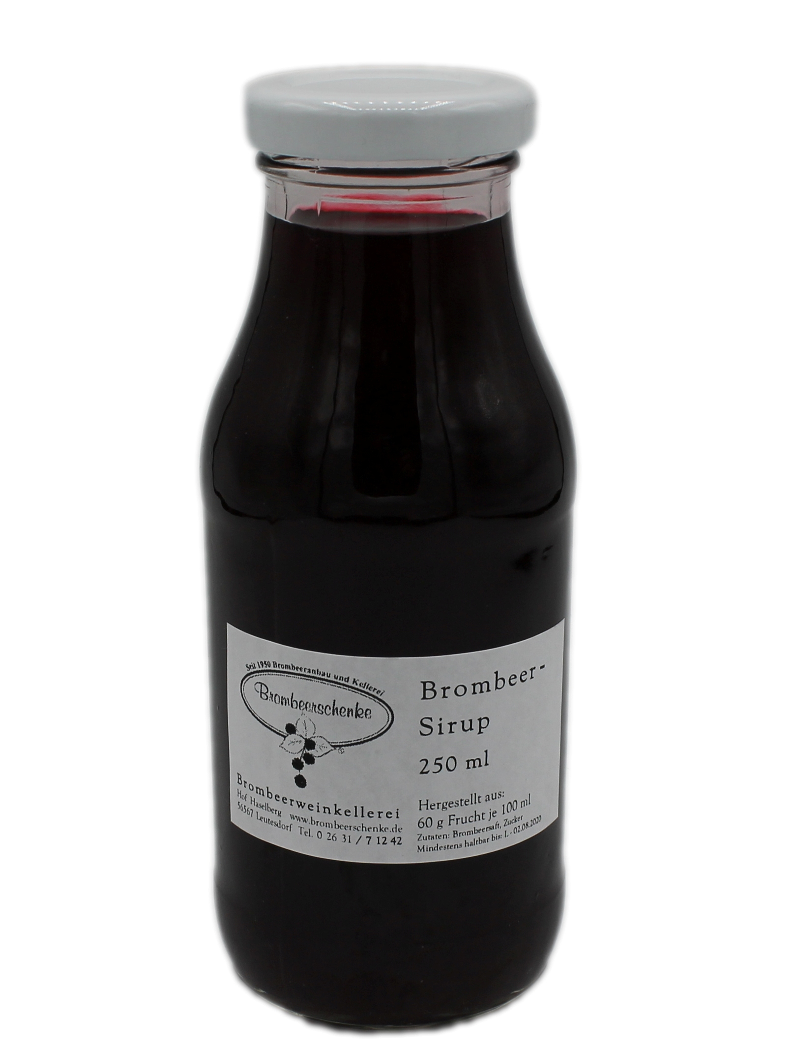 Online Shop Brombeerweinkellerei - Brombeer - Sirup 0,25 l