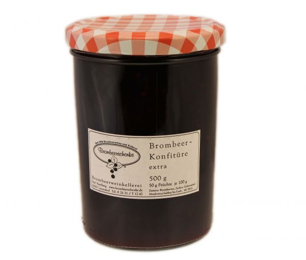 Brombeer Konfitüre extra 500 g